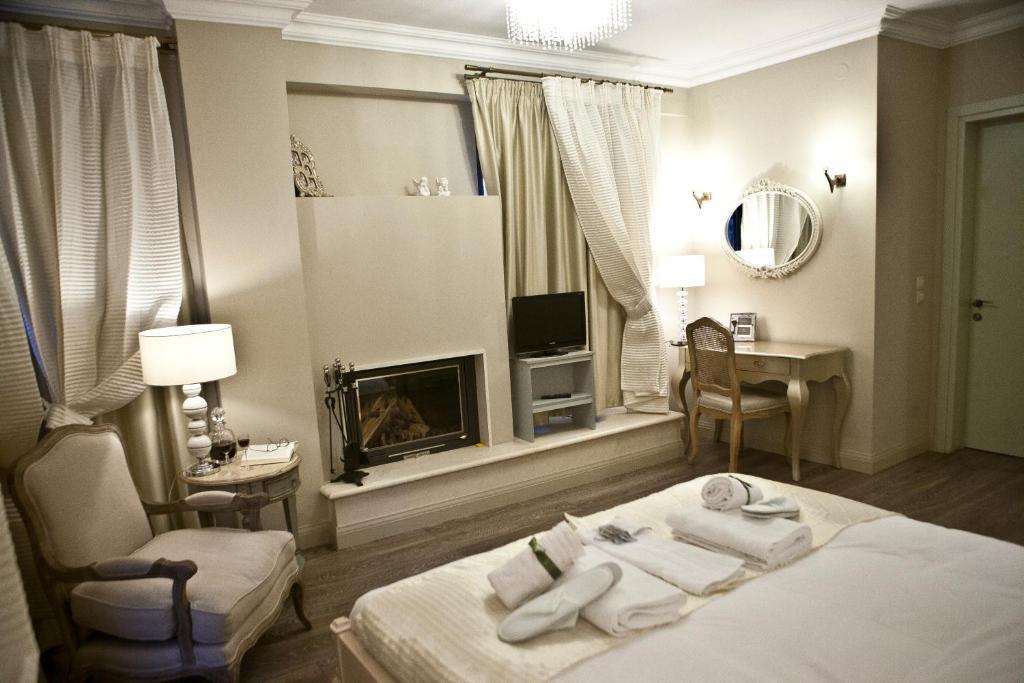 Melies Boutique Hotel Káto Loutrákion Kamer foto