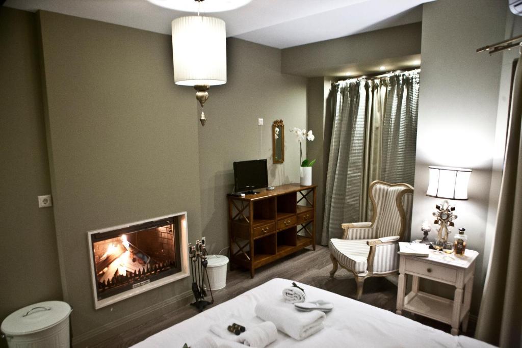 Melies Boutique Hotel Káto Loutrákion Kamer foto